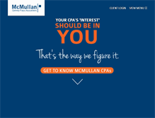 Tablet Screenshot of mcmullancpas.com